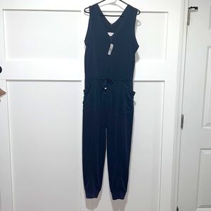 Lou & Grey navy jumpsuit